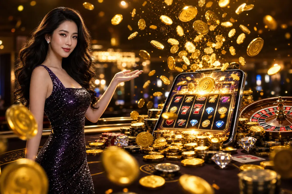 jom88 Casino meja baccarat dealer langsung